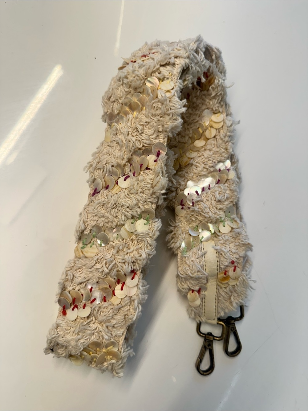Anthropologie Embellished Bag Strap